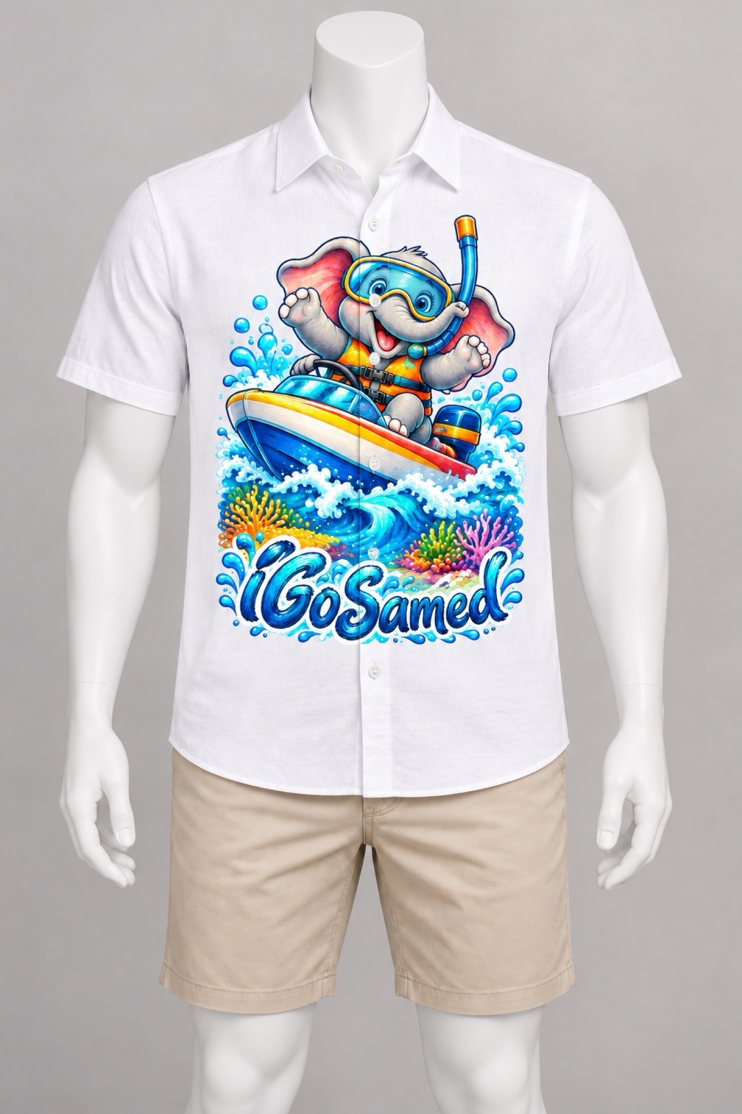 Speedboat Elephant Shirt