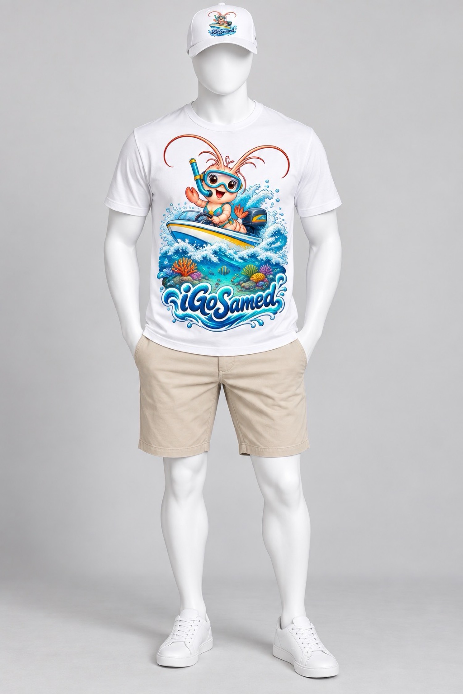 Speedboat Shrimp Tee
