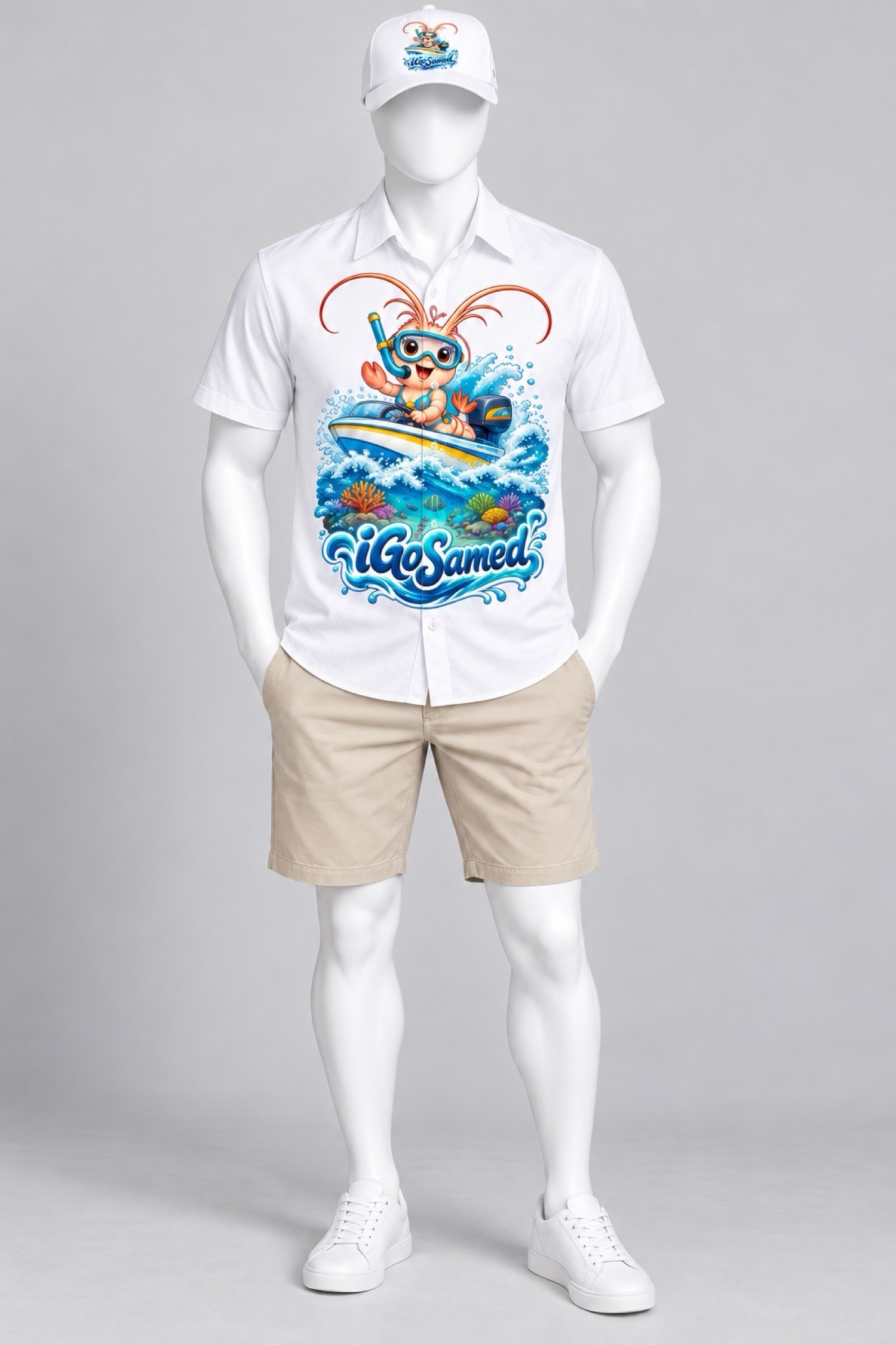 Speedboat Shrimp Shirt