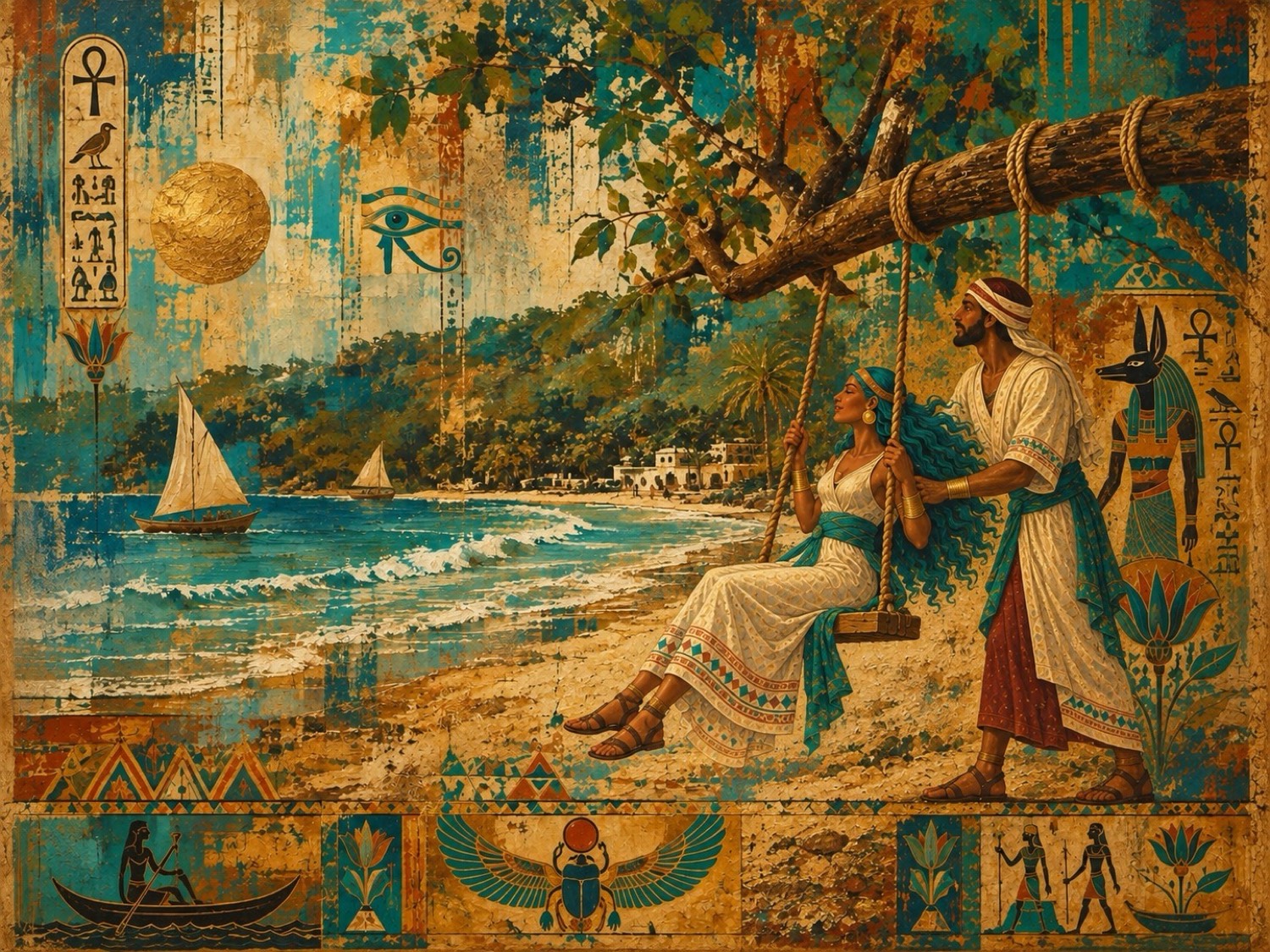 Swing by the Sacred Shore