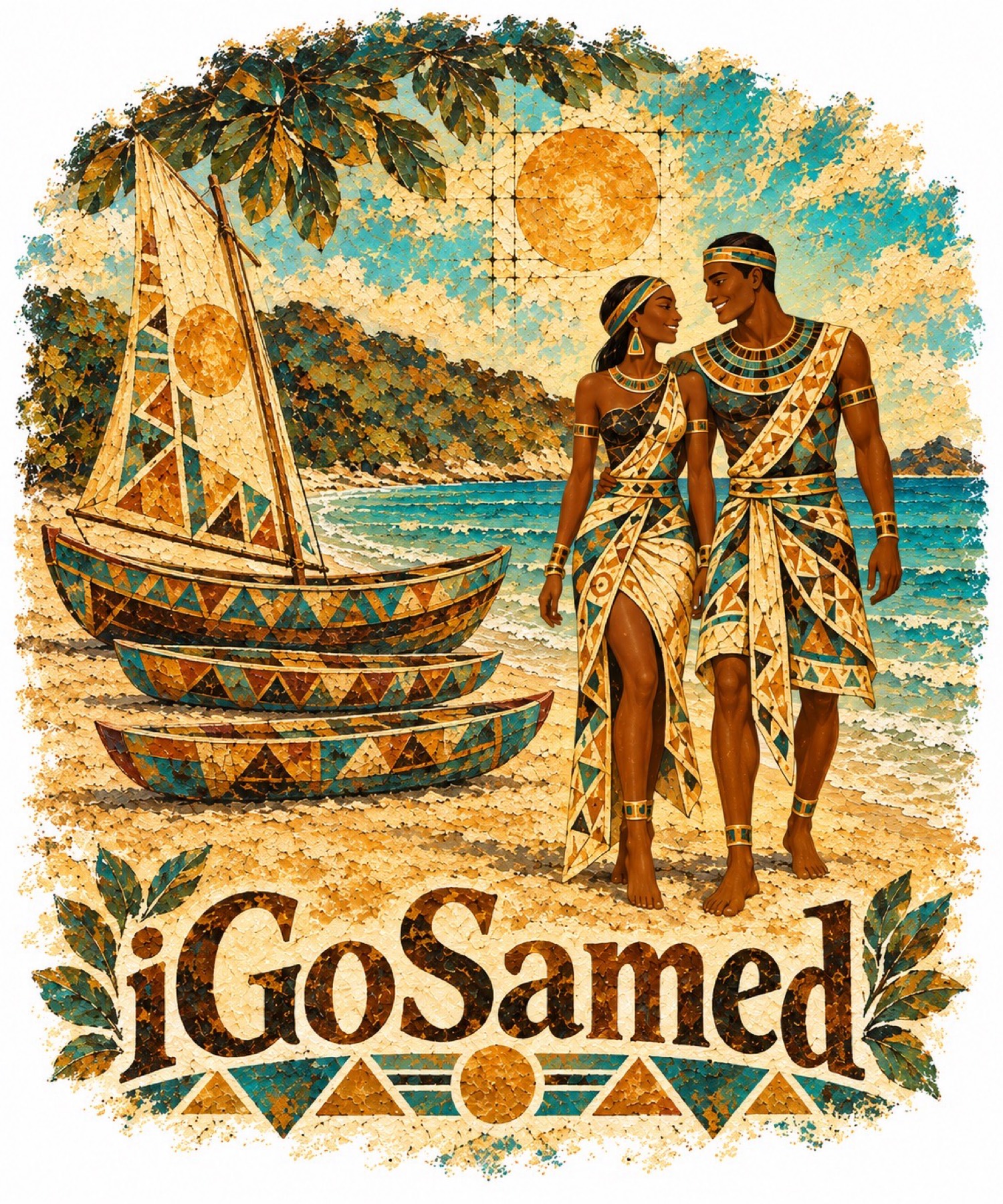 Beside the Painted Sails